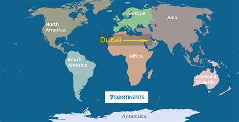 what continent is dubai located.